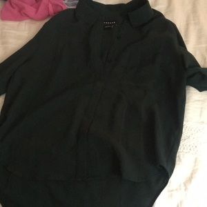 Green blouse